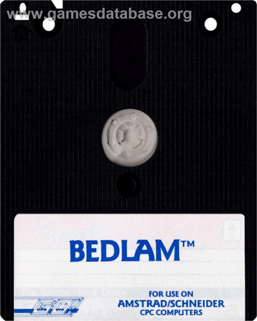 Bedlam - Amstrad CPC - Artwork - Cartridge