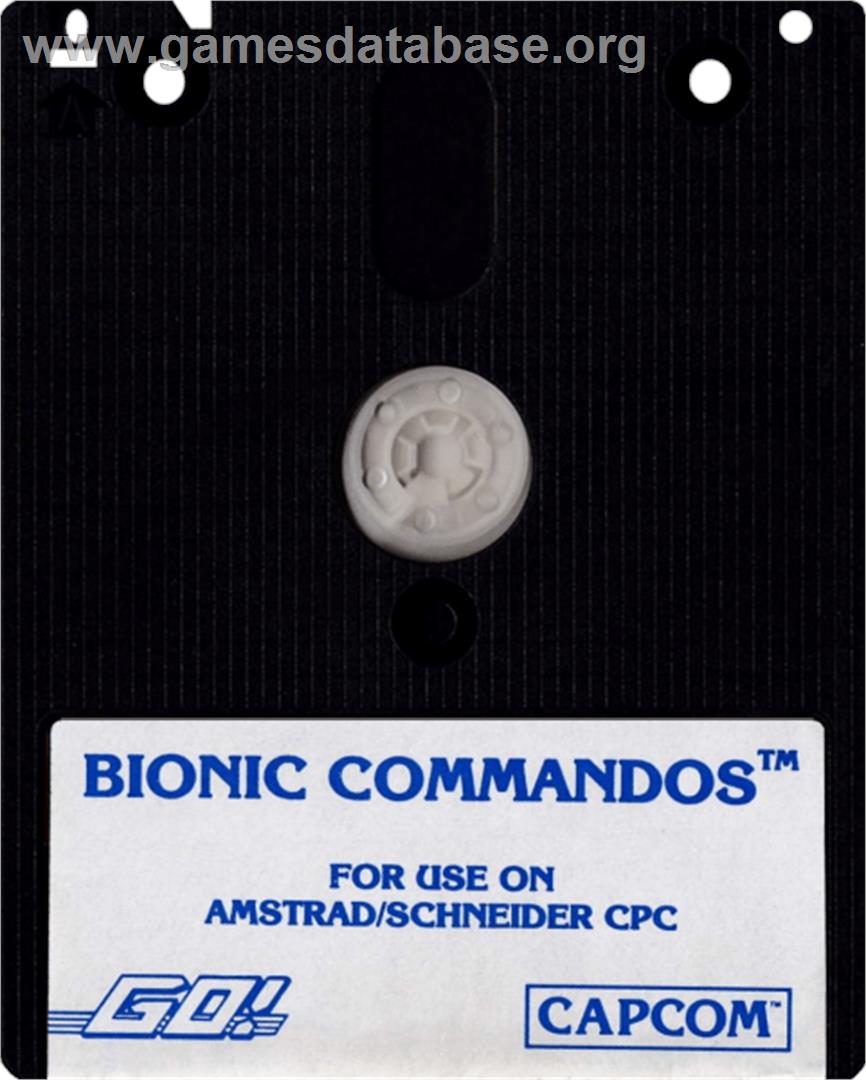 Bionic Commando - Amstrad CPC - Artwork - Cartridge