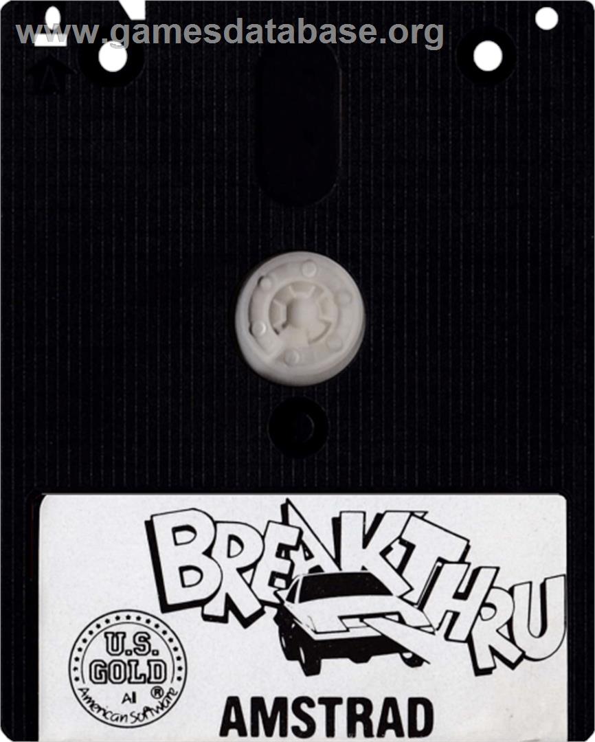 Break Thru - Amstrad CPC - Artwork - Cartridge