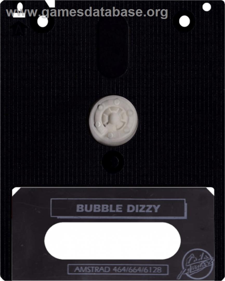 Bubble Dizzy - Amstrad CPC - Artwork - Cartridge