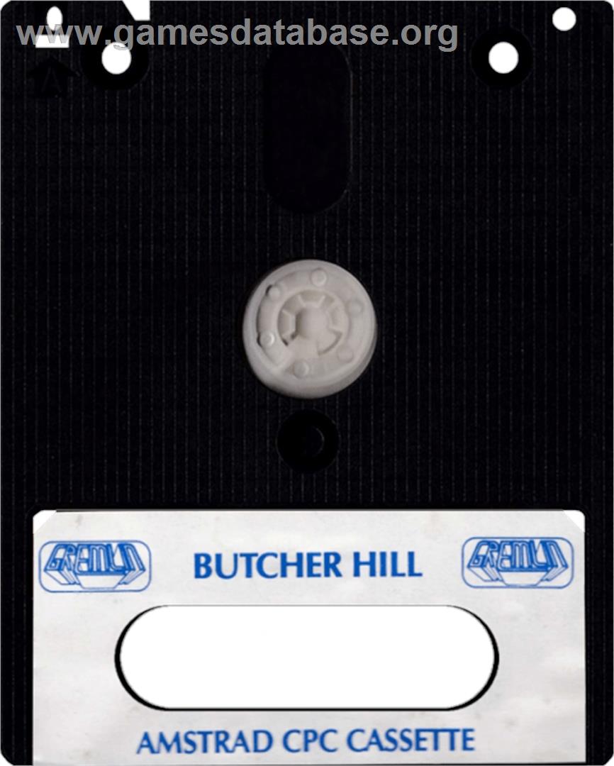 Butcher Hill - Amstrad CPC - Artwork - Cartridge