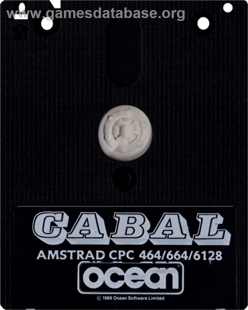 Cabal - Amstrad CPC - Artwork - Cartridge