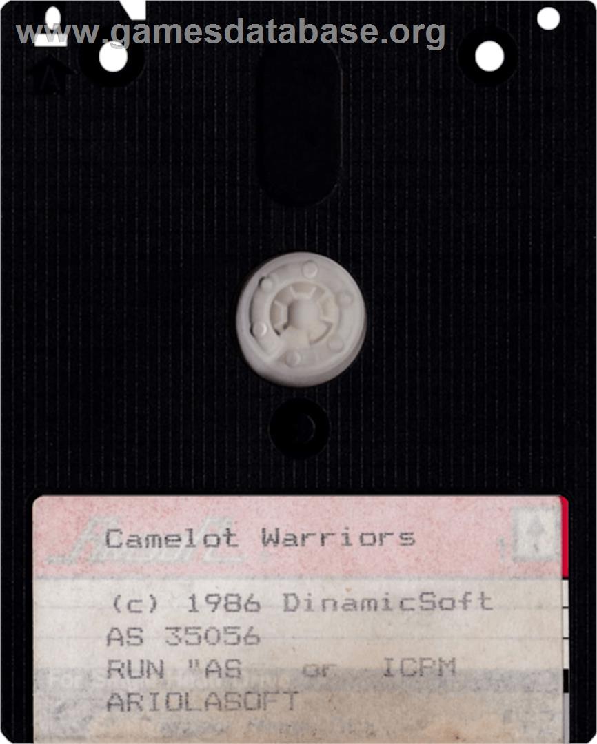 Camelot Warriors - Amstrad CPC - Artwork - Cartridge