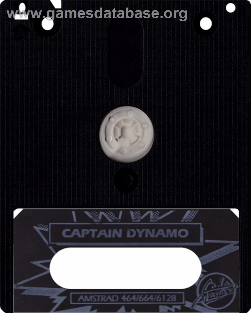 Captain Dynamo - Amstrad CPC - Artwork - Cartridge