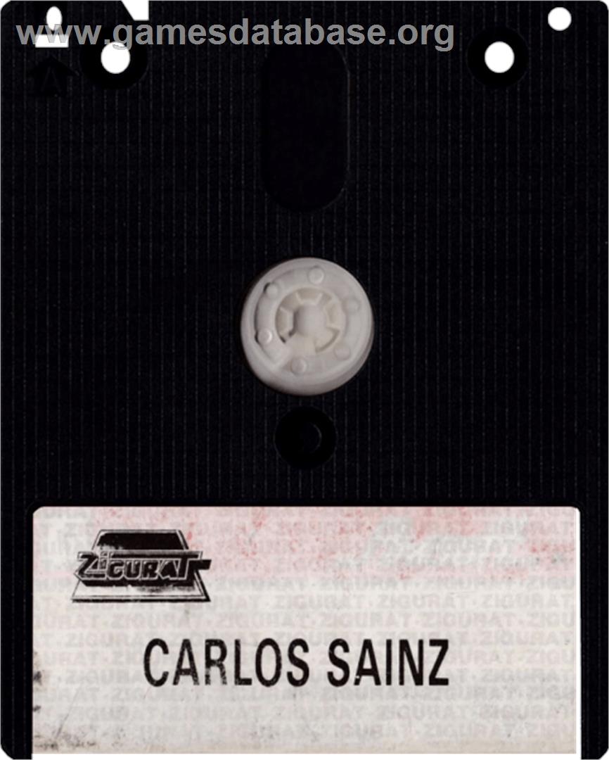 Carlos Sainz - Amstrad CPC - Artwork - Cartridge