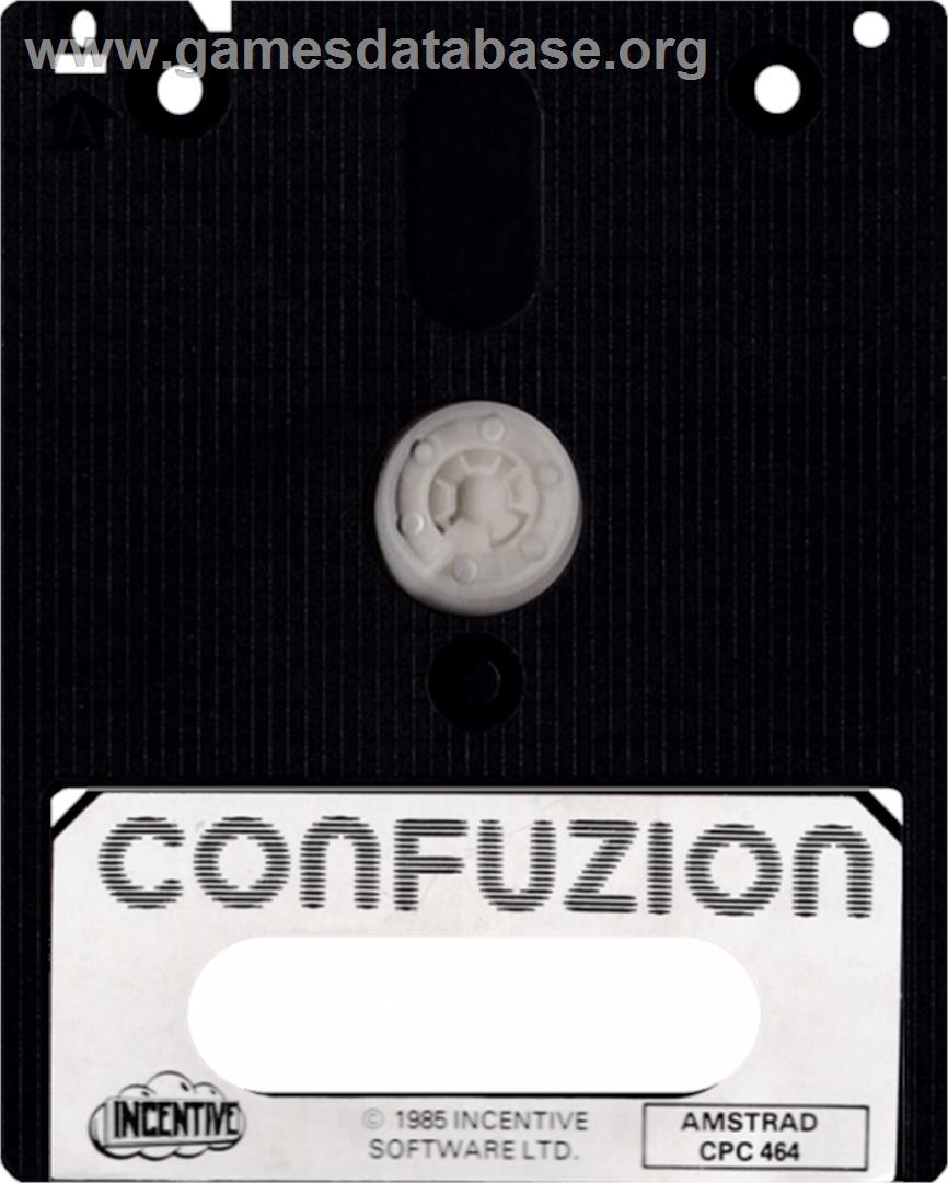 Confuzion - Amstrad CPC - Artwork - Cartridge