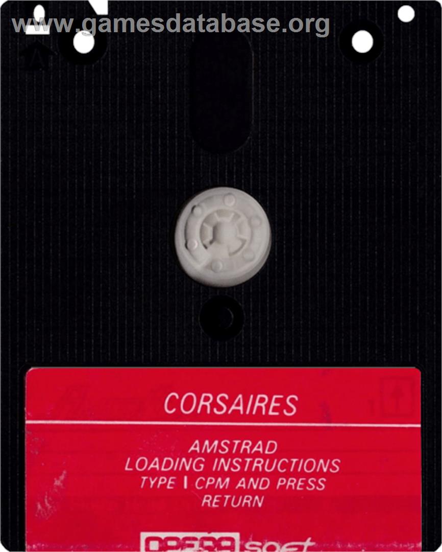 Corsarios - Amstrad CPC - Artwork - Cartridge
