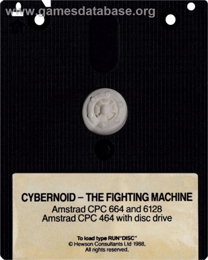 Cybernoid: The Fighting Machine - Amstrad CPC - Artwork - Cartridge