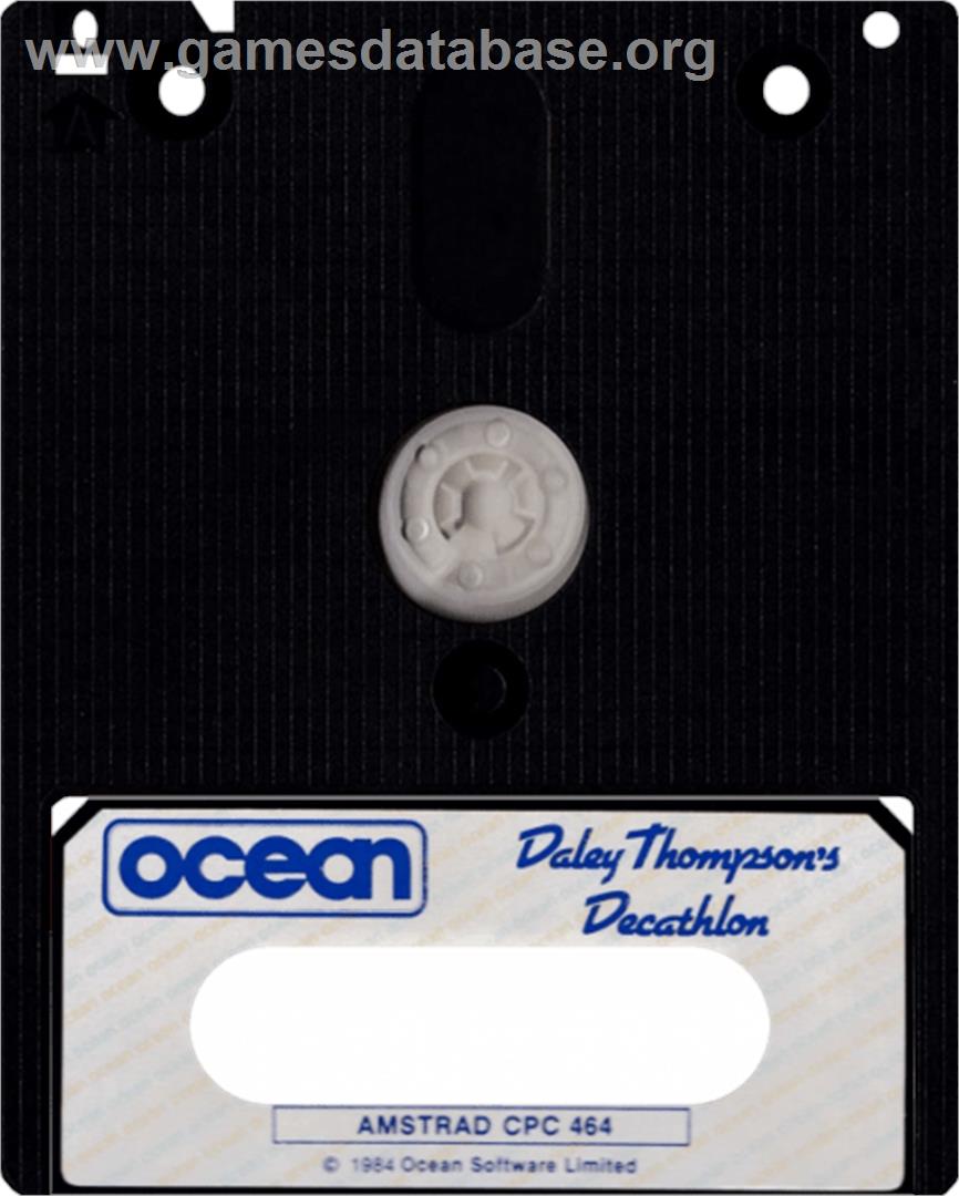 Daley Thompson's Decathlon - Amstrad CPC - Artwork - Cartridge