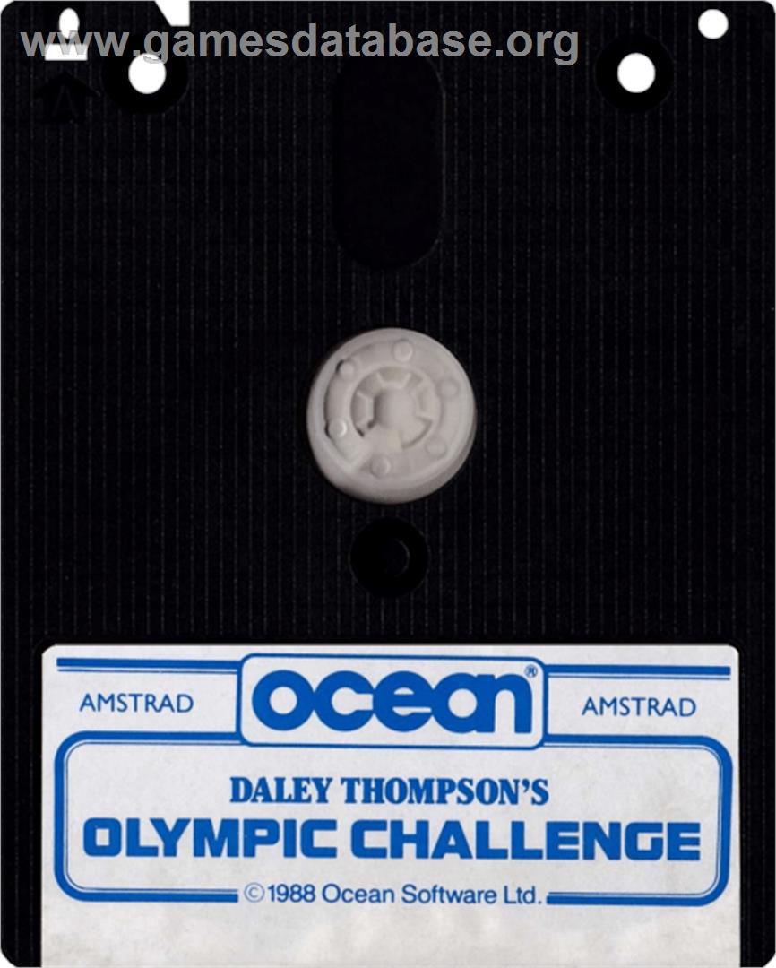Daley Thompson's Olympic Challenge - Amstrad CPC - Artwork - Cartridge