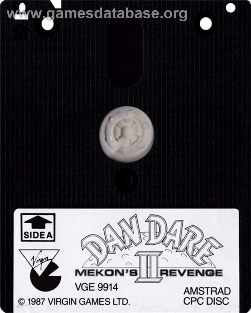 Dan Dare 2: Mekon's Revenge - Amstrad CPC - Artwork - Cartridge