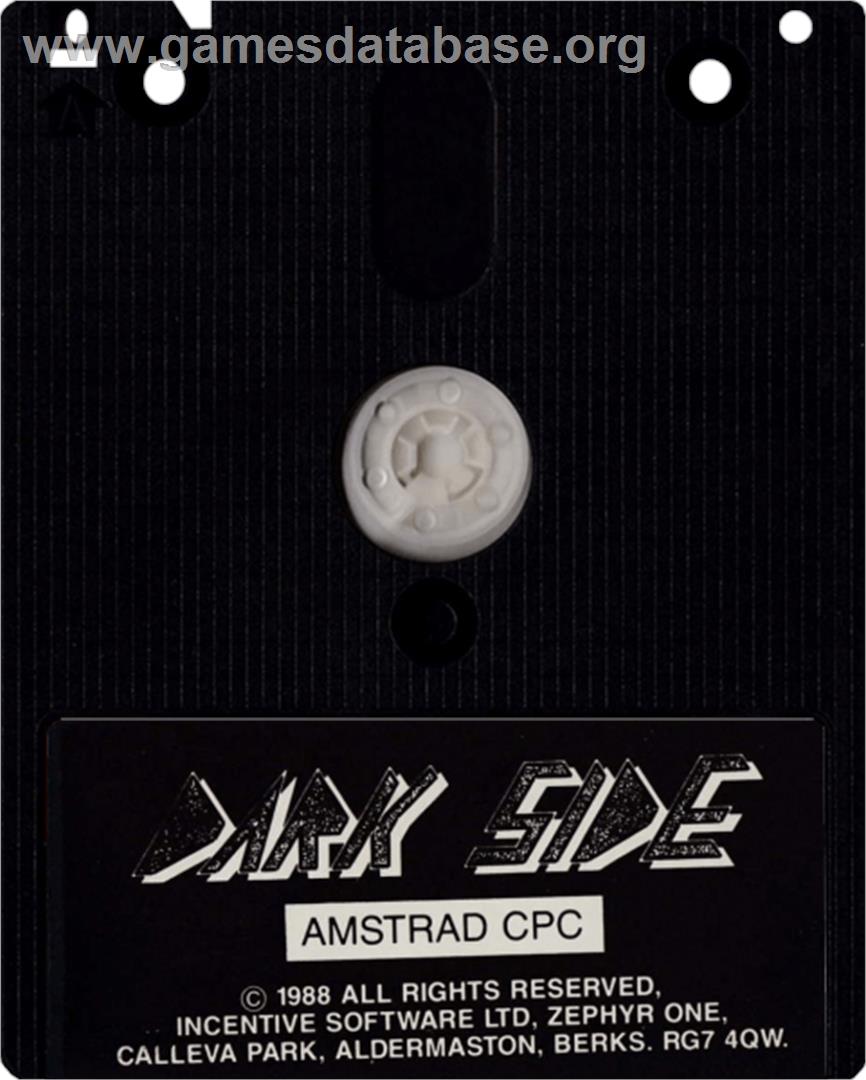 Dark Side - Amstrad CPC - Artwork - Cartridge
