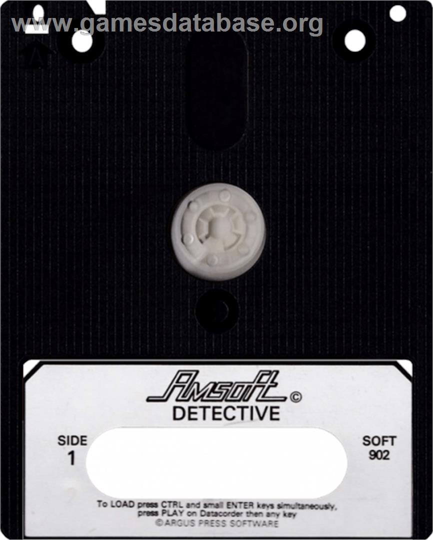 Detective - Amstrad CPC - Artwork - Cartridge