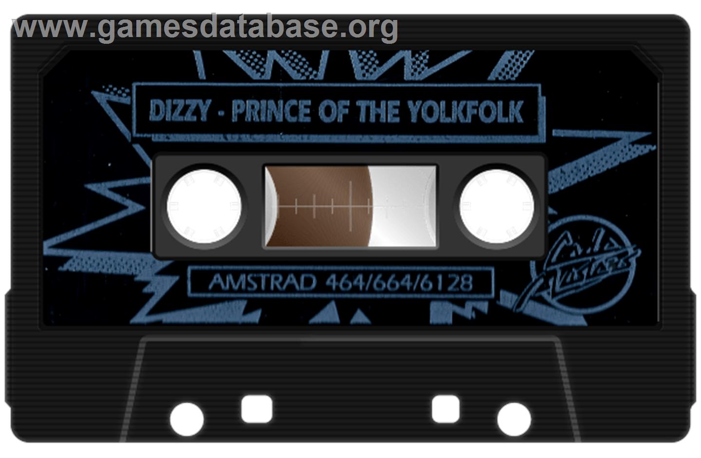 Dizzy: Prince of the Yolkfolk - Amstrad CPC - Artwork - Cartridge