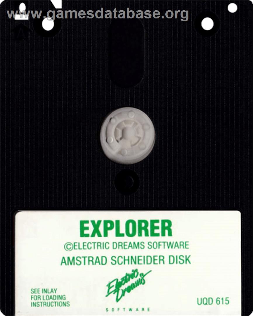 Explorer - Amstrad CPC - Artwork - Cartridge