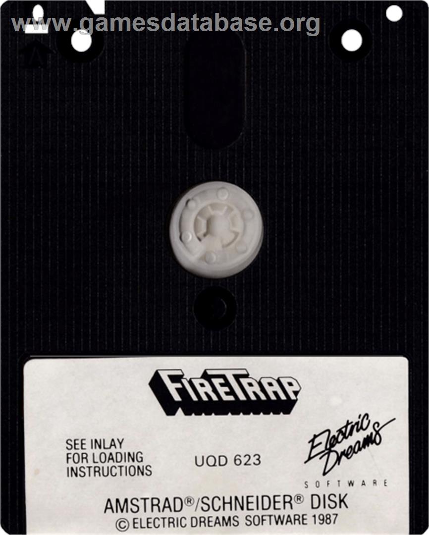Fire Trap - Amstrad CPC - Artwork - Cartridge