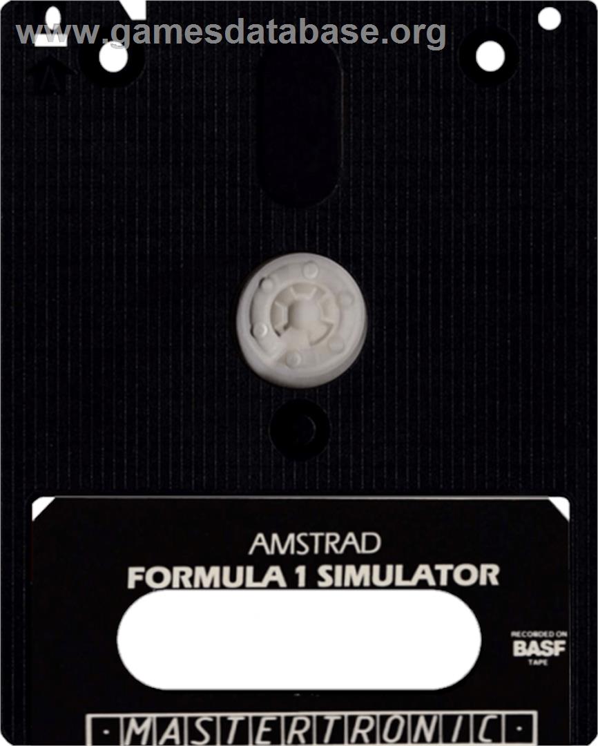 Formula 1 Simulator - Amstrad CPC - Artwork - Cartridge
