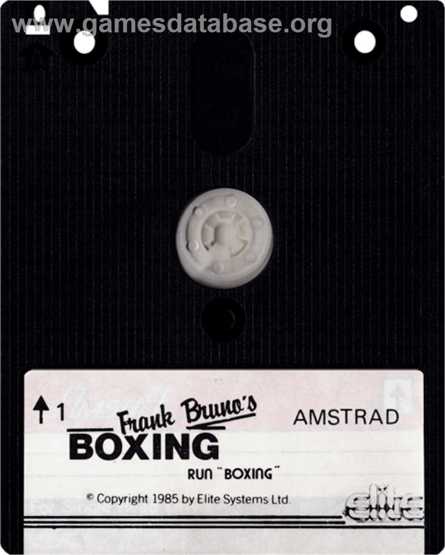 Frank Bruno's Boxing - Amstrad CPC - Artwork - Cartridge