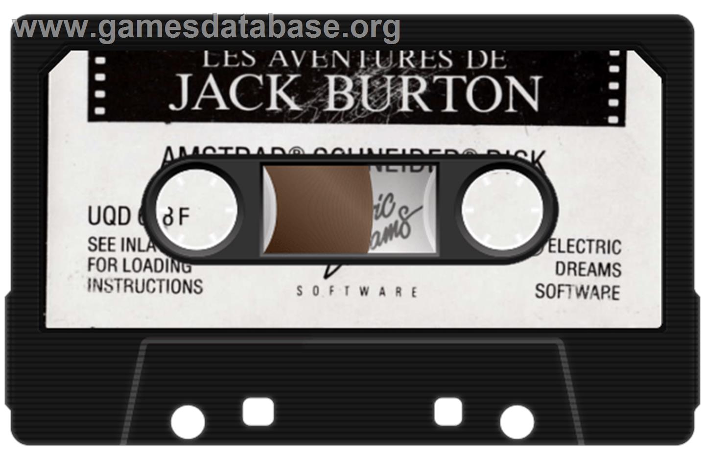Fugitif: Les Aventures de Jack Bludfield - Part 1 - Amstrad CPC - Artwork - Cartridge