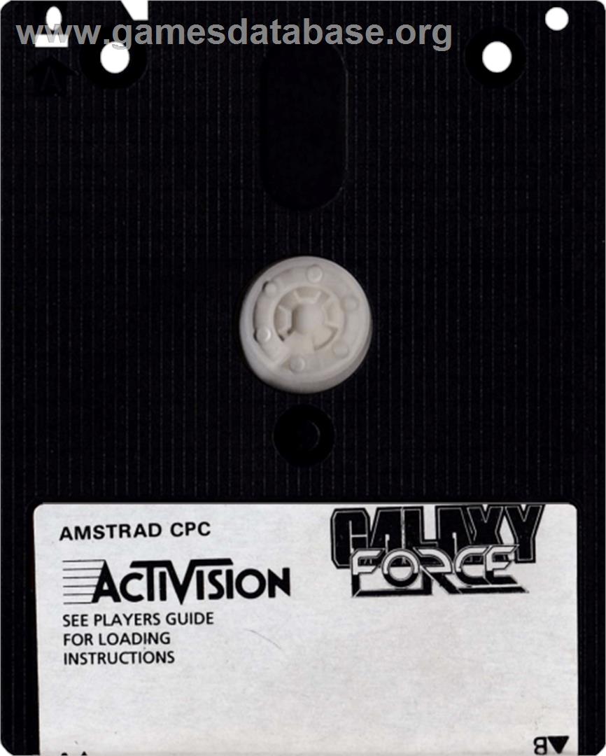 Galaxy Force - Amstrad CPC - Artwork - Cartridge
