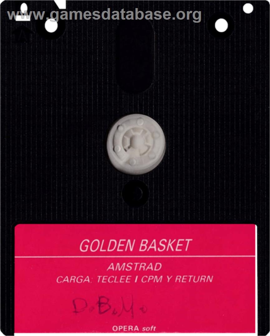Golden Basket - Amstrad CPC - Artwork - Cartridge