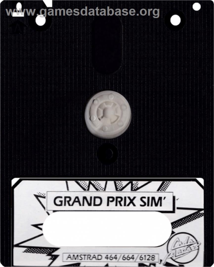 Grand Prix Simulator - Amstrad CPC - Artwork - Cartridge