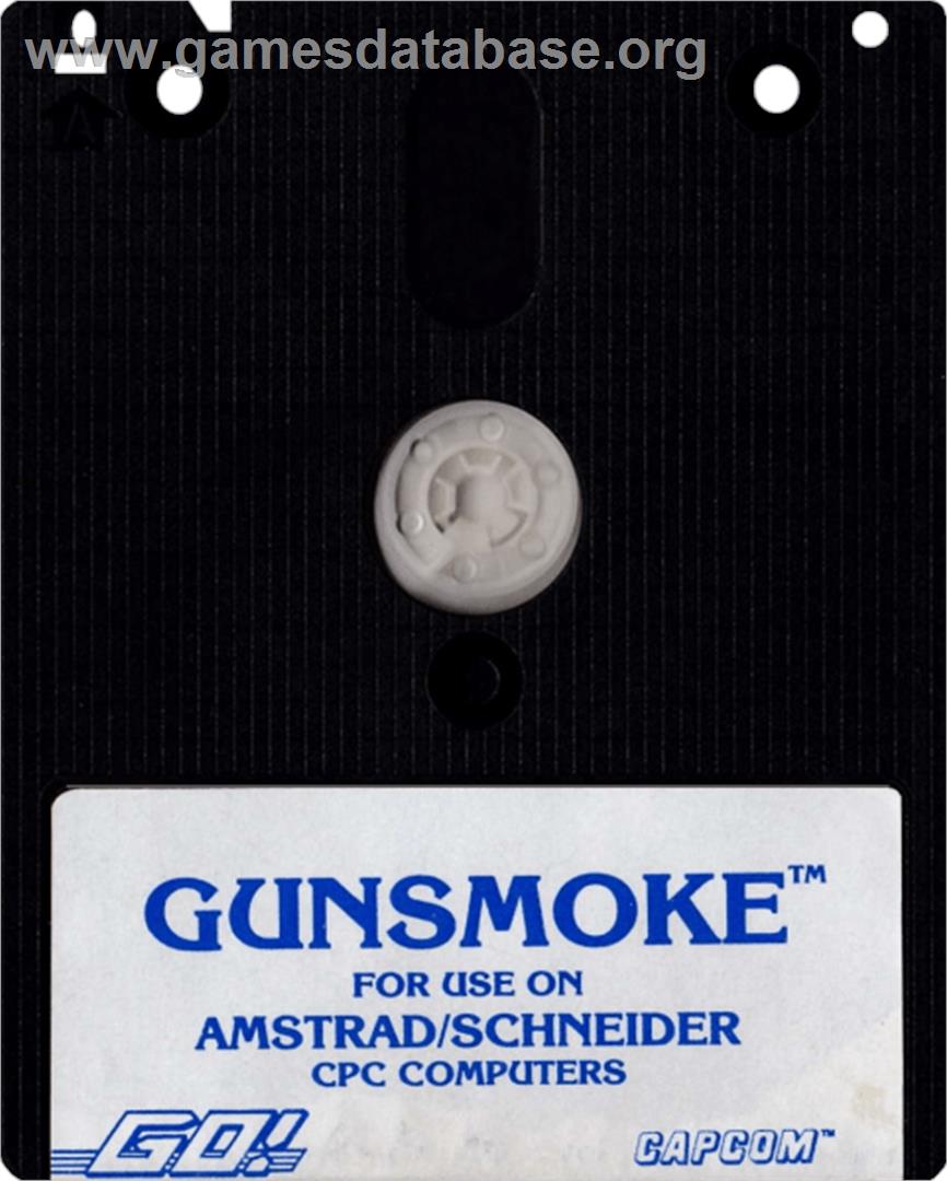 Gun.Smoke - Amstrad CPC - Artwork - Cartridge