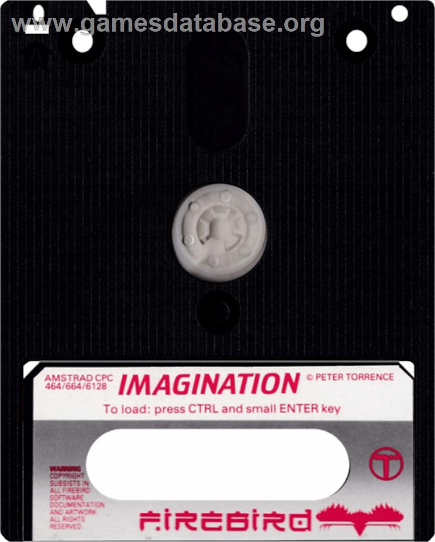 Imagination - Amstrad CPC - Artwork - Cartridge