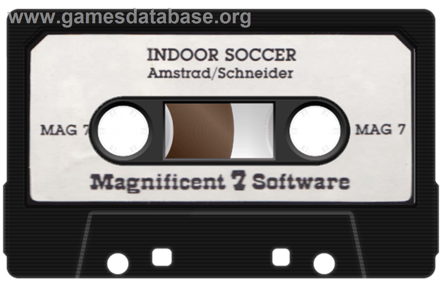 Indoor Soccer - Amstrad CPC - Artwork - Cartridge