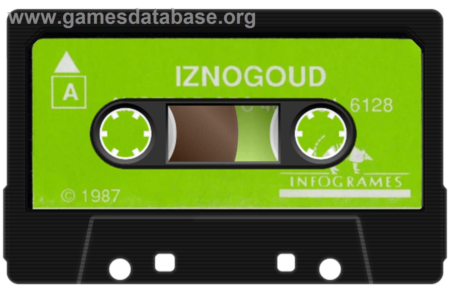 Iznogoud - Amstrad CPC - Artwork - Cartridge
