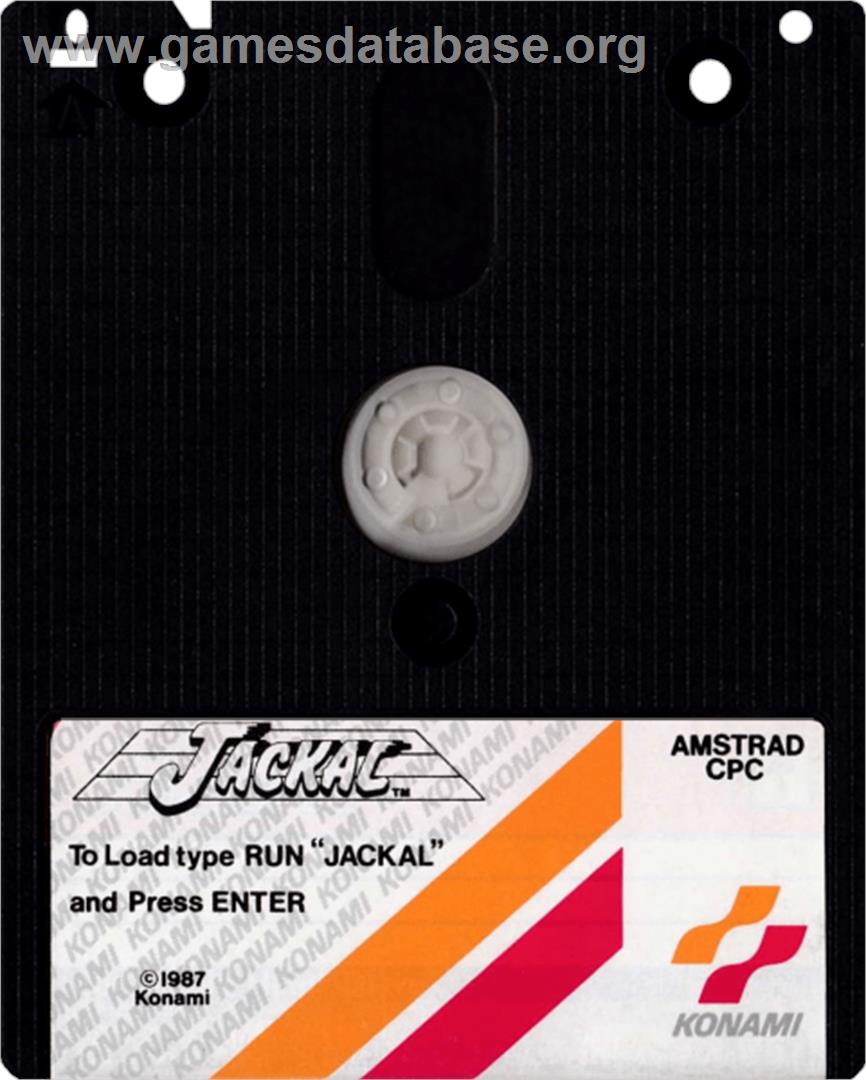 Jackal - Amstrad CPC - Artwork - Cartridge