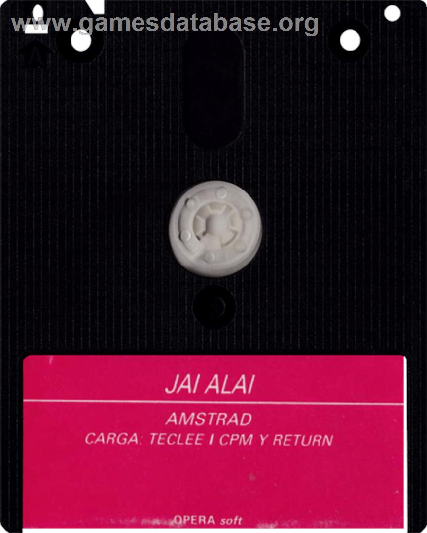 Jai Alai - Amstrad CPC - Artwork - Cartridge