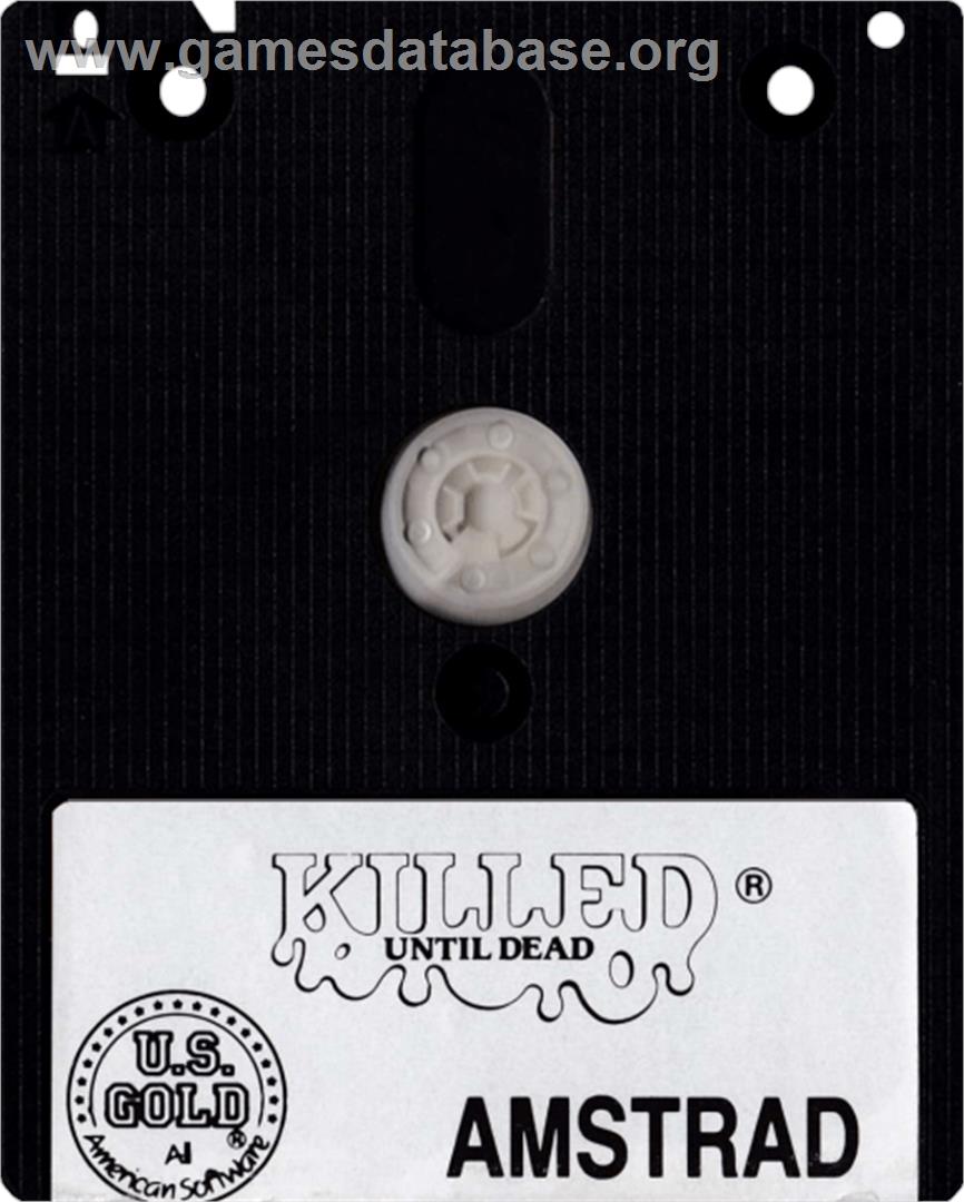 Killed Until Dead - Amstrad CPC - Artwork - Cartridge