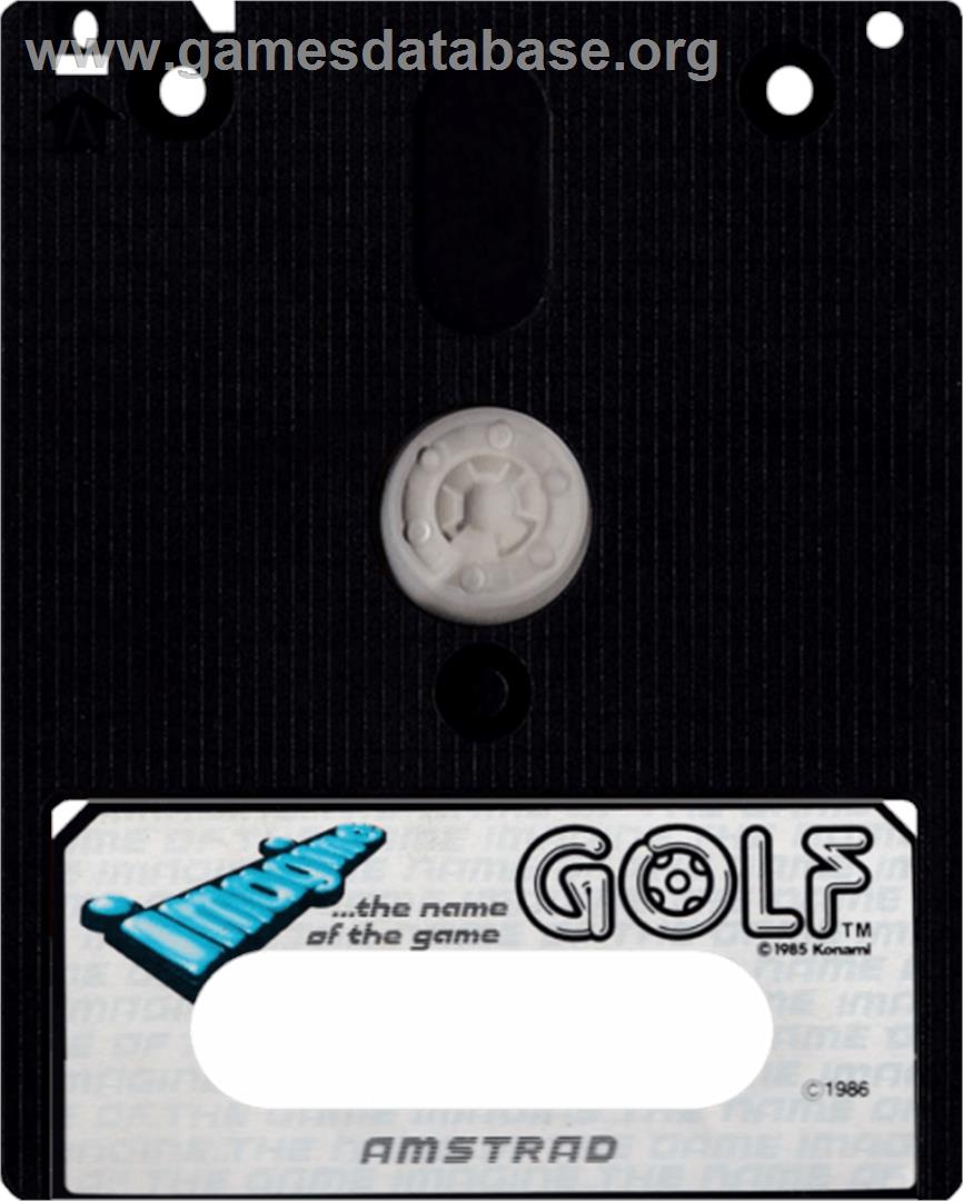 Konami's Golf - Amstrad CPC - Artwork - Cartridge