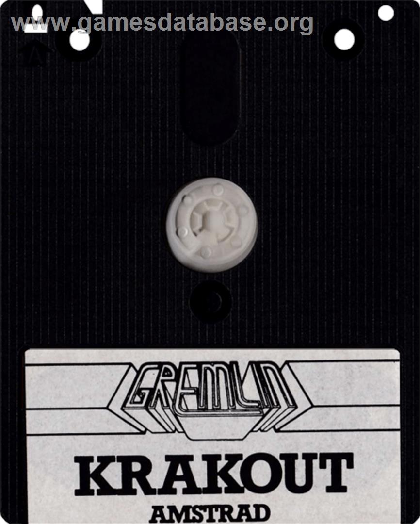 Krakout - Amstrad CPC - Artwork - Cartridge