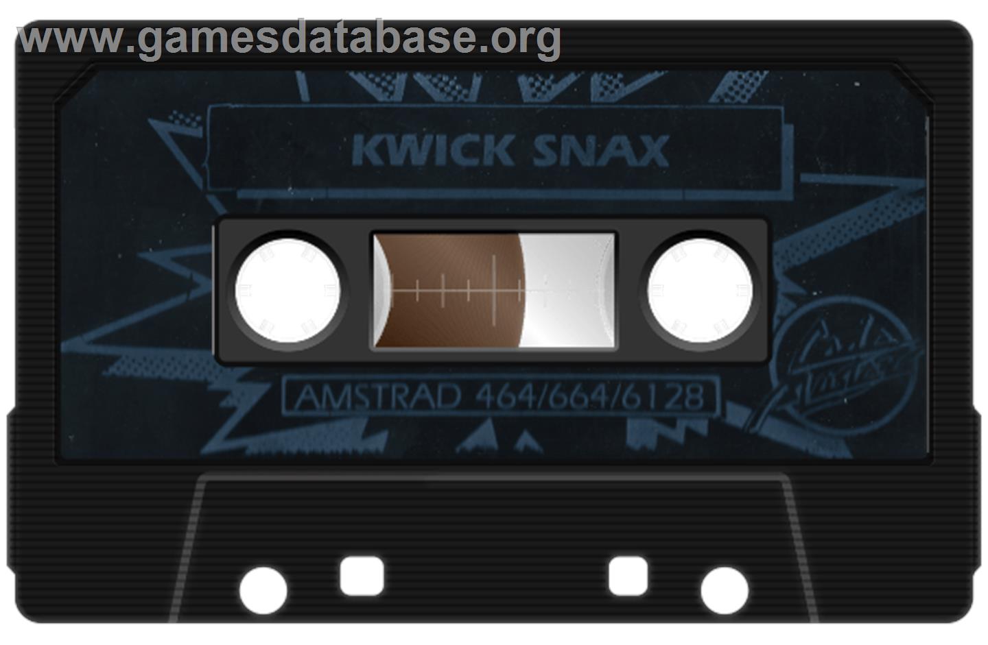 Kwik Snax - Amstrad CPC - Artwork - Cartridge