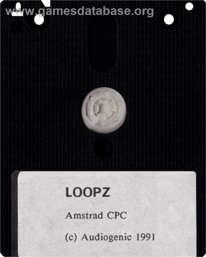 Loopz - Amstrad CPC - Artwork - Cartridge