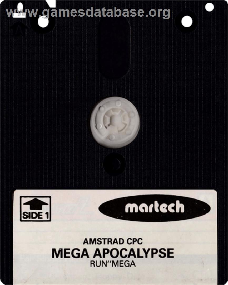 Mega Apocalypse - Amstrad CPC - Artwork - Cartridge