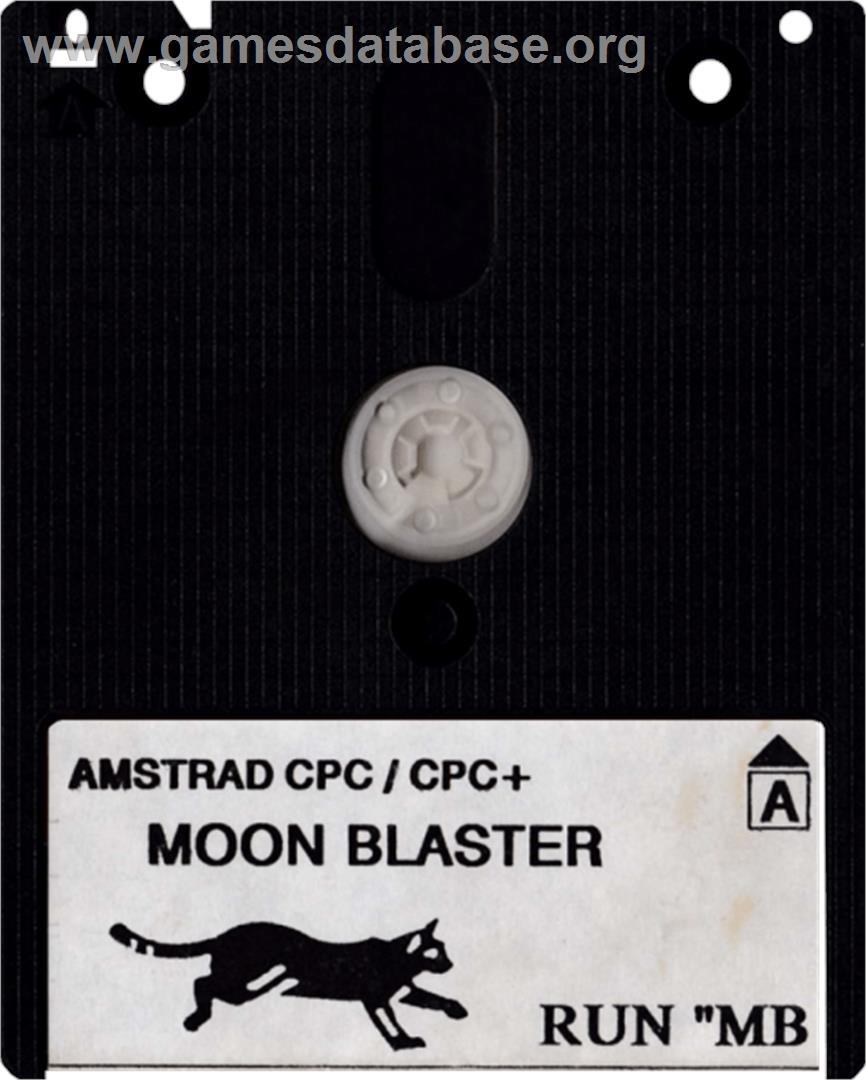 Moon Blaster - Amstrad CPC - Artwork - Cartridge