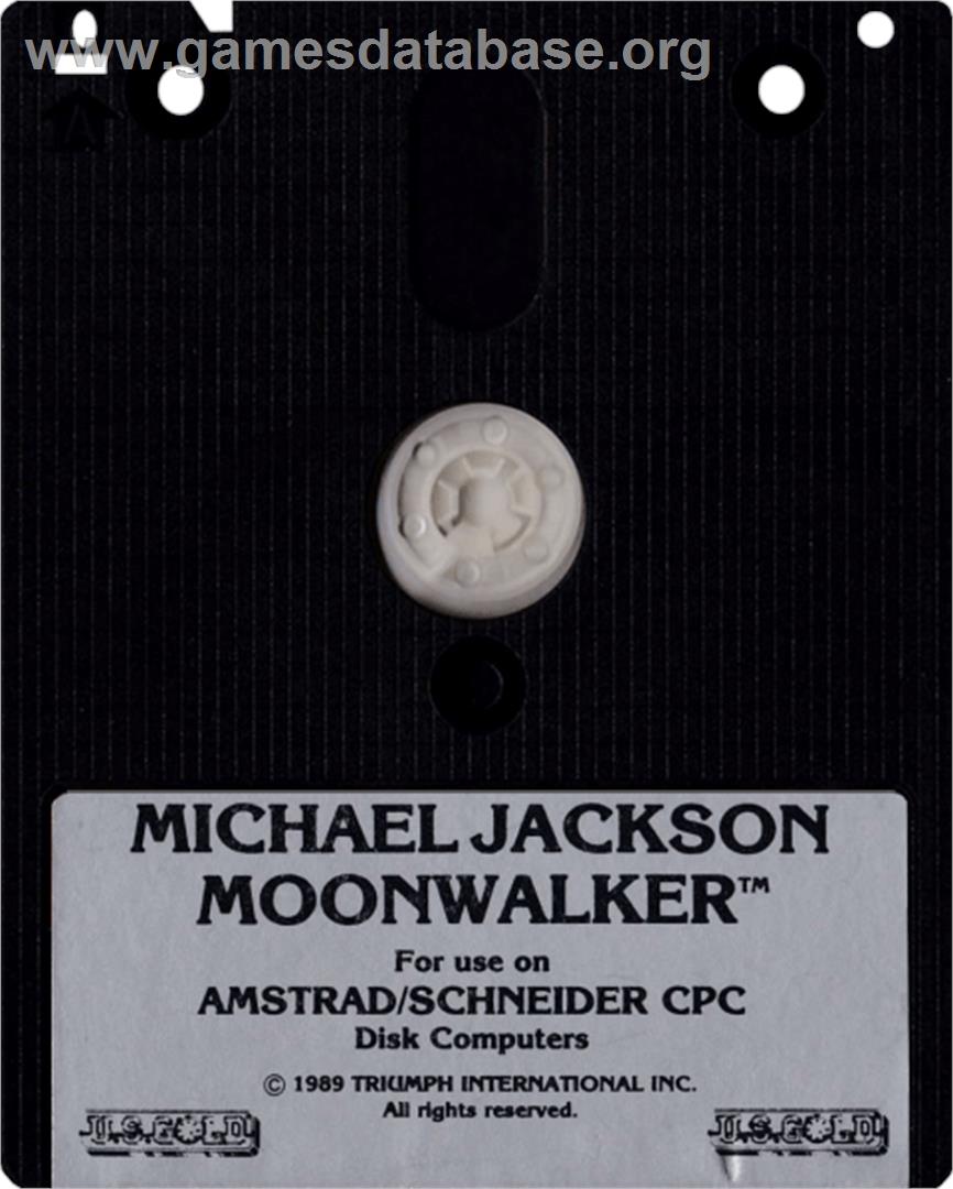 Moonwalker - Amstrad CPC - Artwork - Cartridge
