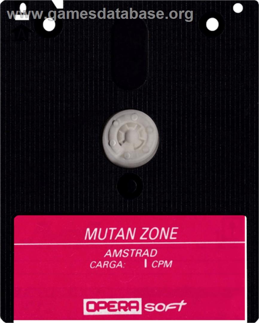 Mutan Zone - Amstrad CPC - Artwork - Cartridge