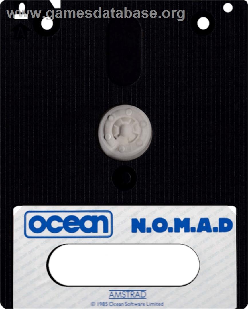 NOMAD - Amstrad CPC - Artwork - Cartridge
