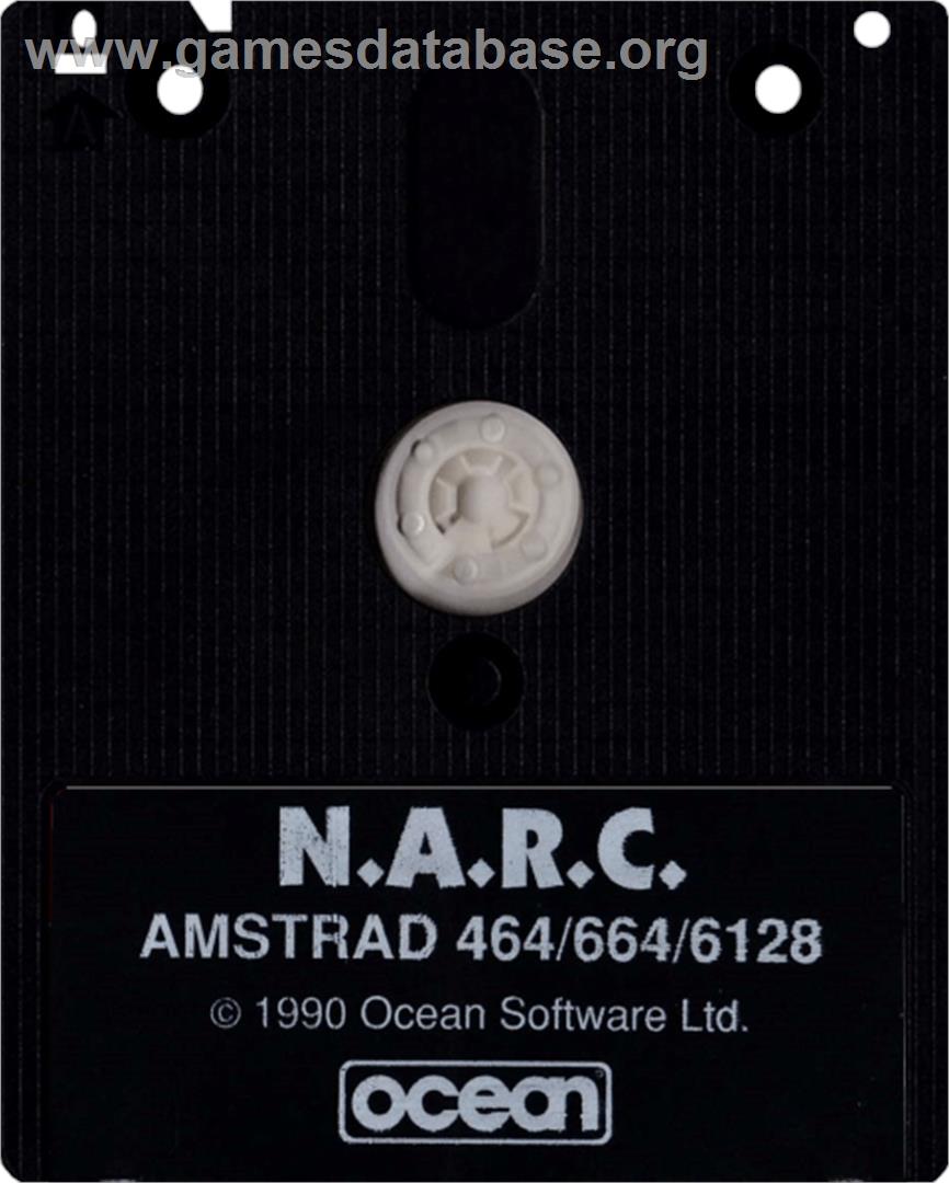 Narc - Amstrad CPC - Artwork - Cartridge