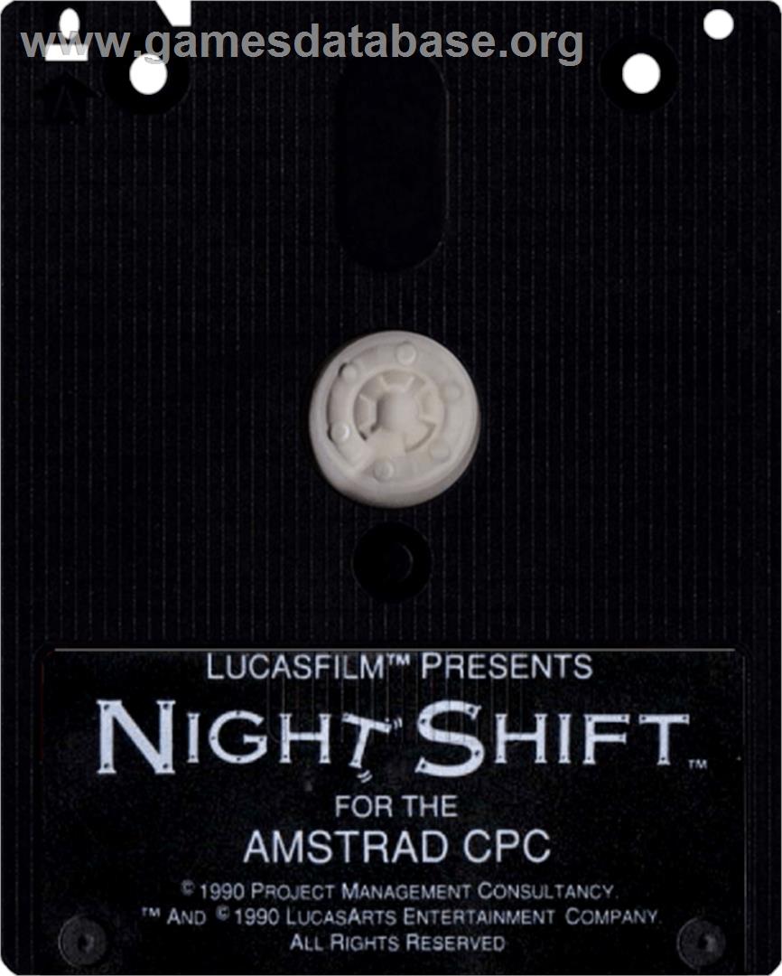 Night Shift - Amstrad CPC - Artwork - Cartridge