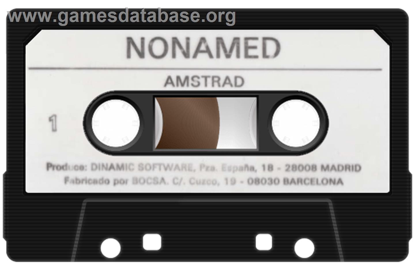 Nonamed - Amstrad CPC - Artwork - Cartridge