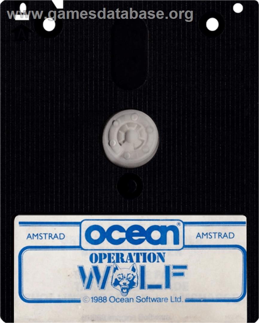 Operation Wolf - Amstrad CPC - Artwork - Cartridge