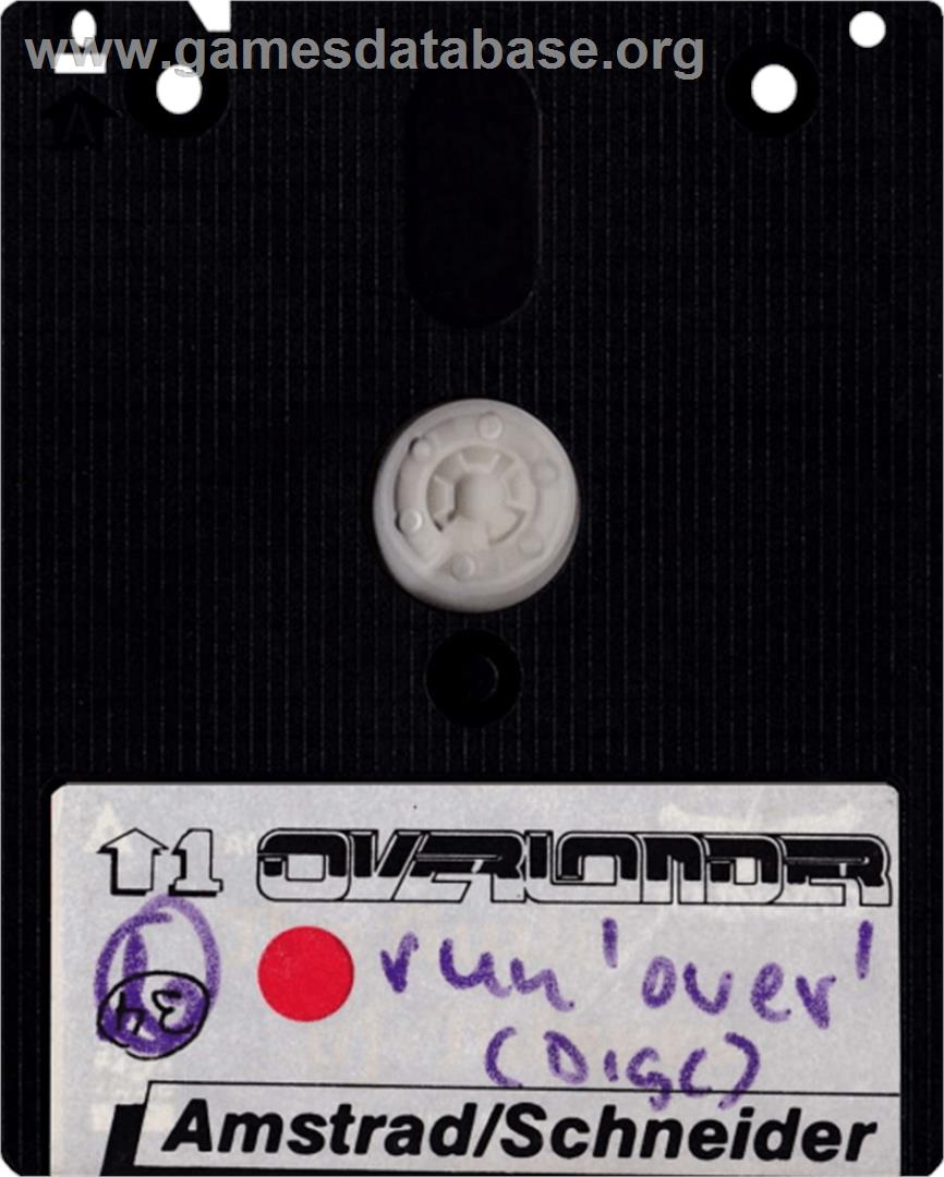 Overlander - Amstrad CPC - Artwork - Cartridge