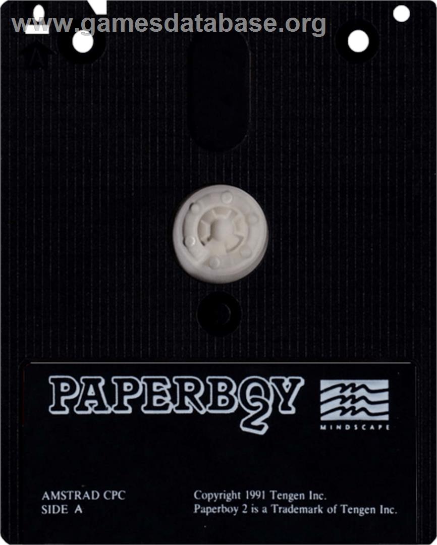 Paperboy 2 - Amstrad CPC - Artwork - Cartridge