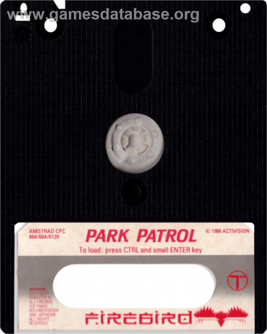 Park Patrol - Amstrad CPC - Artwork - Cartridge