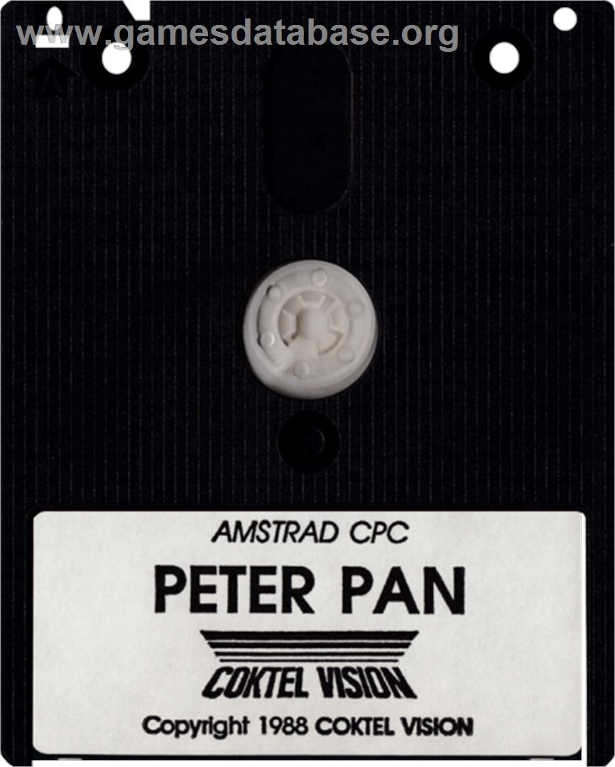 Peter Pan - Amstrad CPC - Artwork - Cartridge